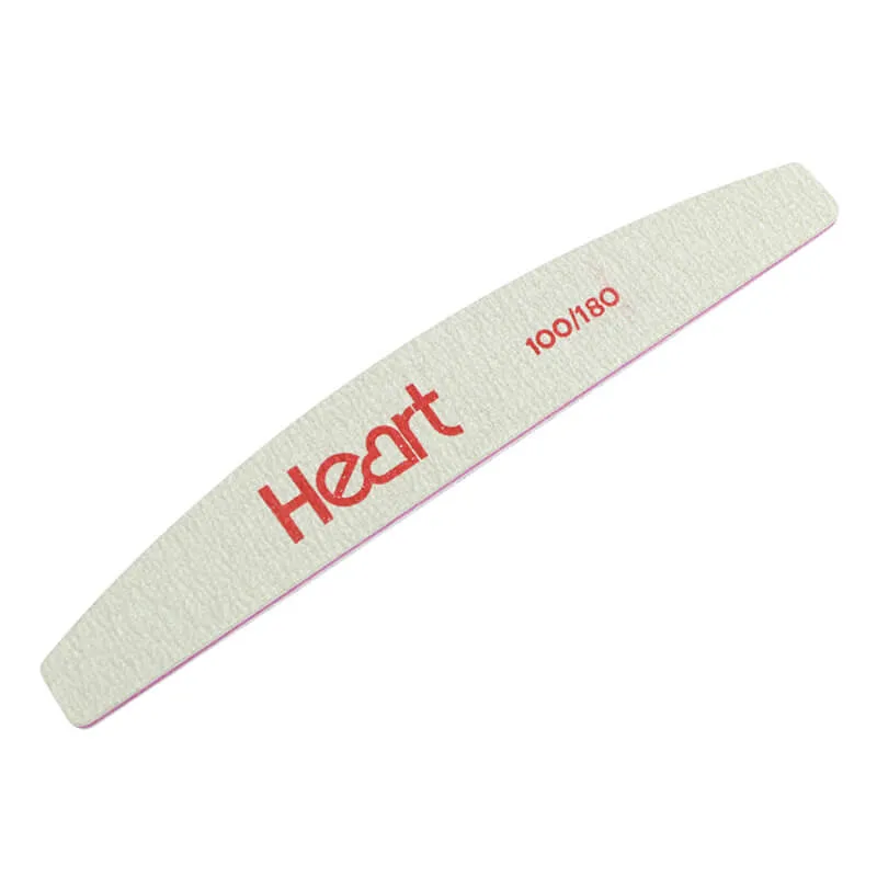 Пилка для нігтів HEART Half 100/180