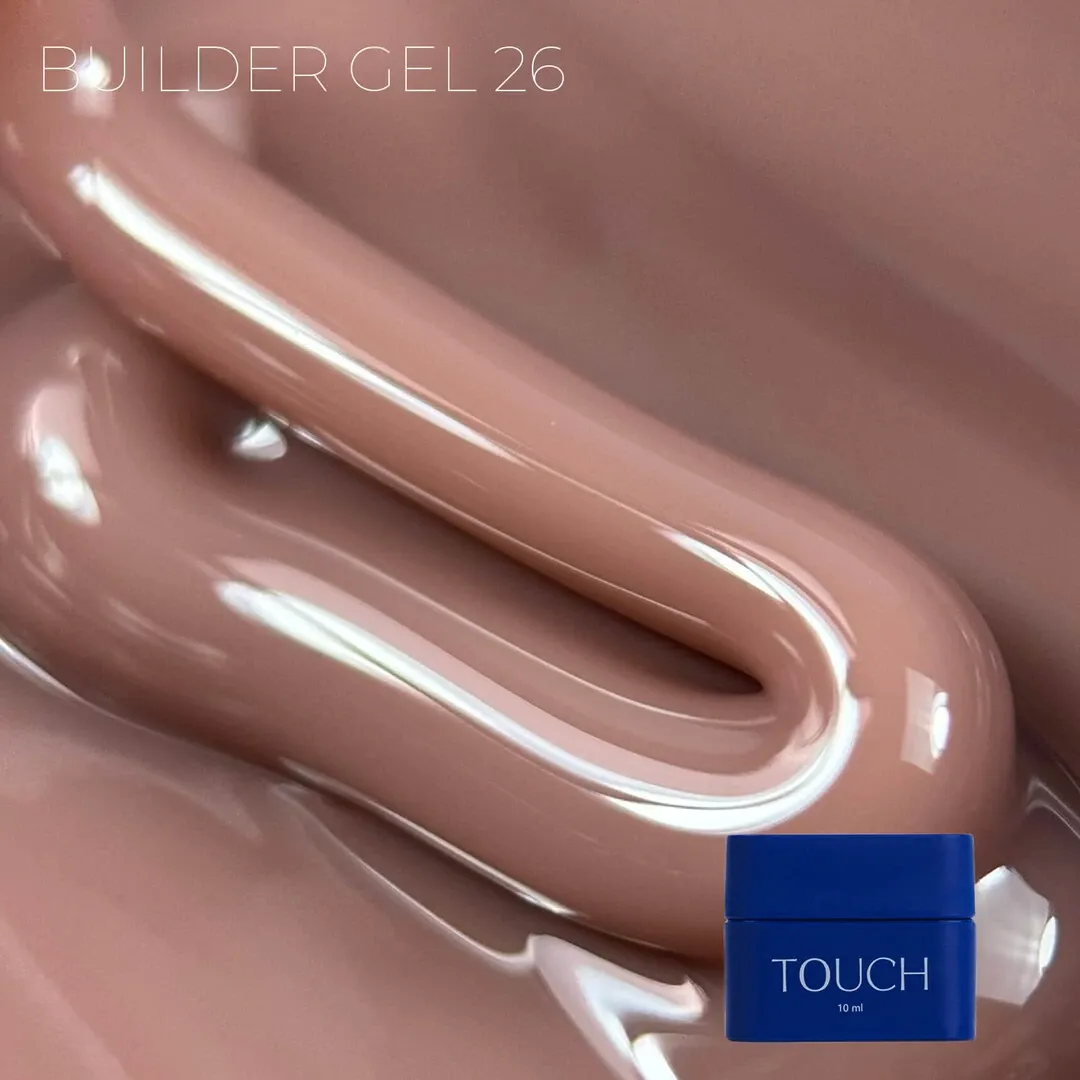 Touch Builder gel 10 мл, Chocolate