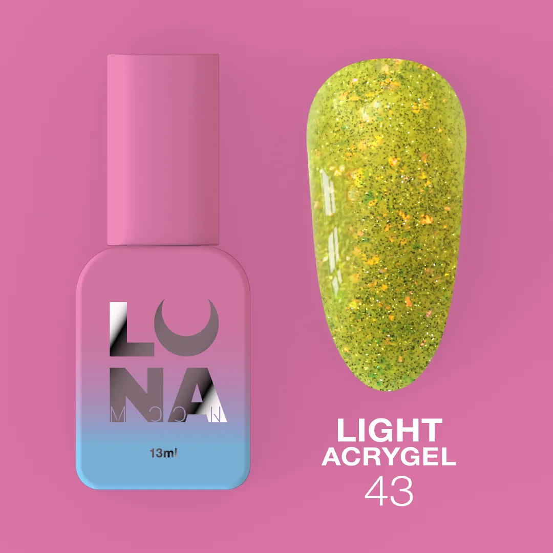 Акрил-гель LUNA Light Acrygel №43, 13 мл
