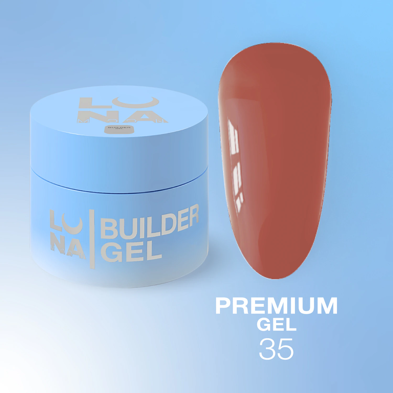 Камуфлюючий гель LUNA Premium gel 35, 15 мл