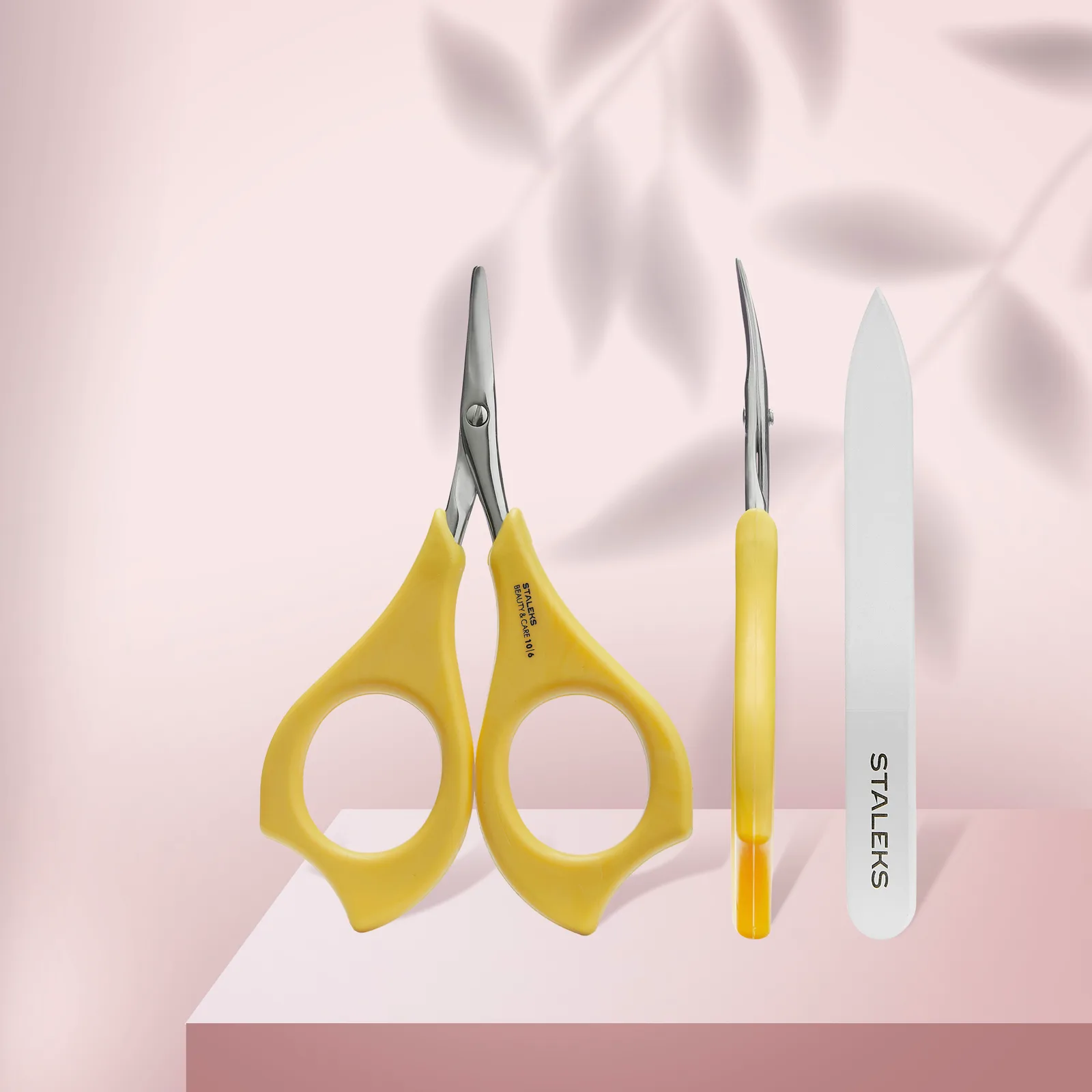 Набор маникюрный ножницы детские + пилка Staleks BEAUTY&CARE 10 TYPE 6