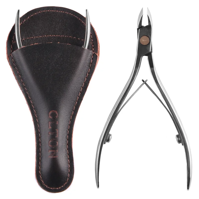 Нашкірниці для кутикули Olton розмір XS+чехол (шкіра)