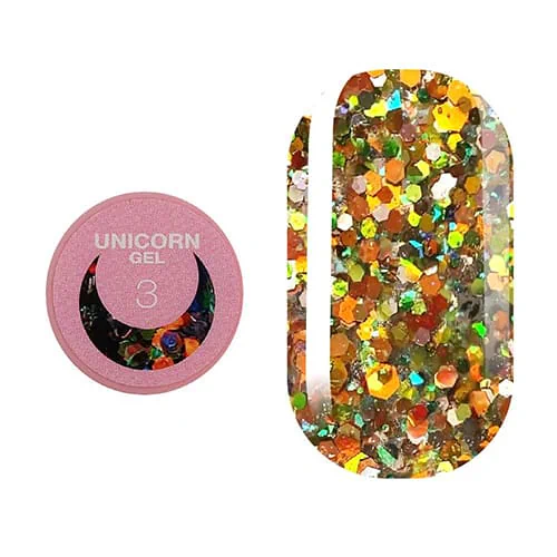 Гель LUNA Unicorn Gel №3, 5 мл