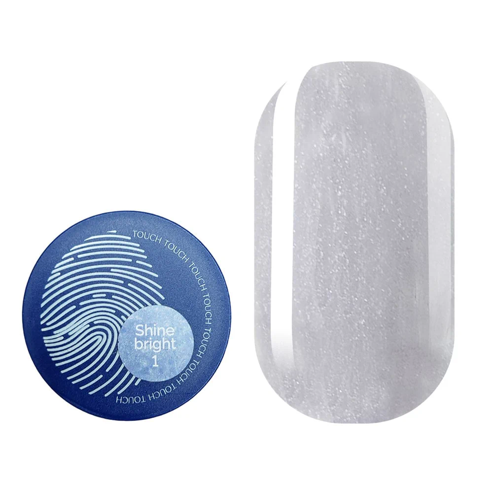 Touch Builder Gel Shine Bright №1, 15 мл (без пензлика)