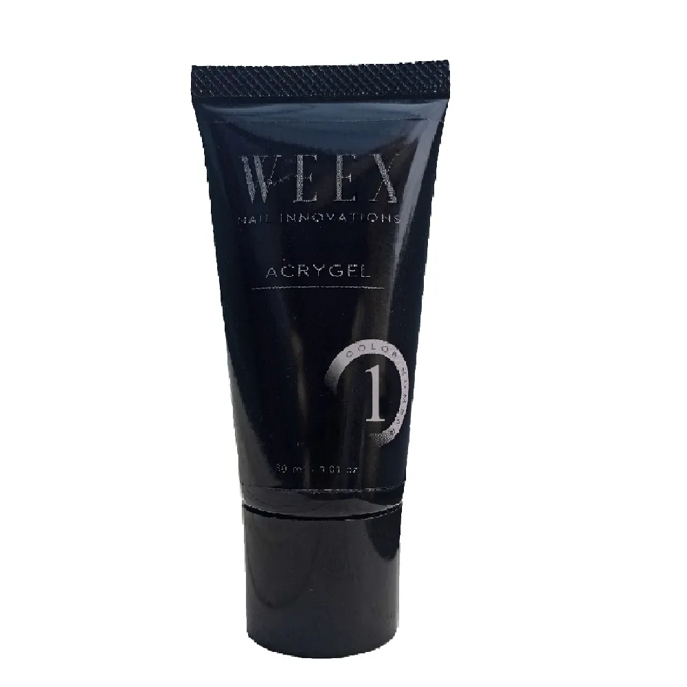 Акрил-гель WEEX Acrylgel №1 прозорий, 30 мл