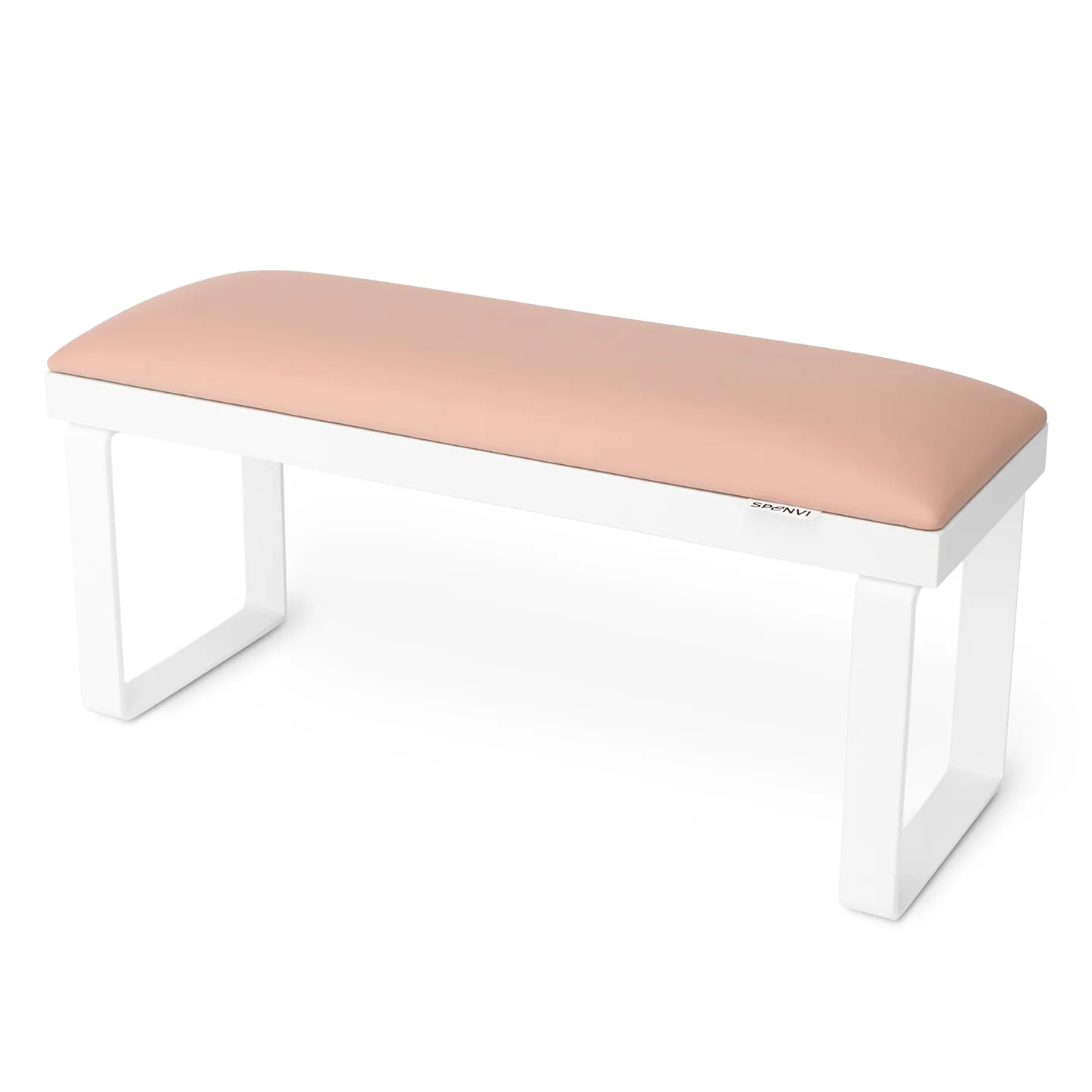 Подлокотник для маникюра Loft на белых металических ножках Light Pink