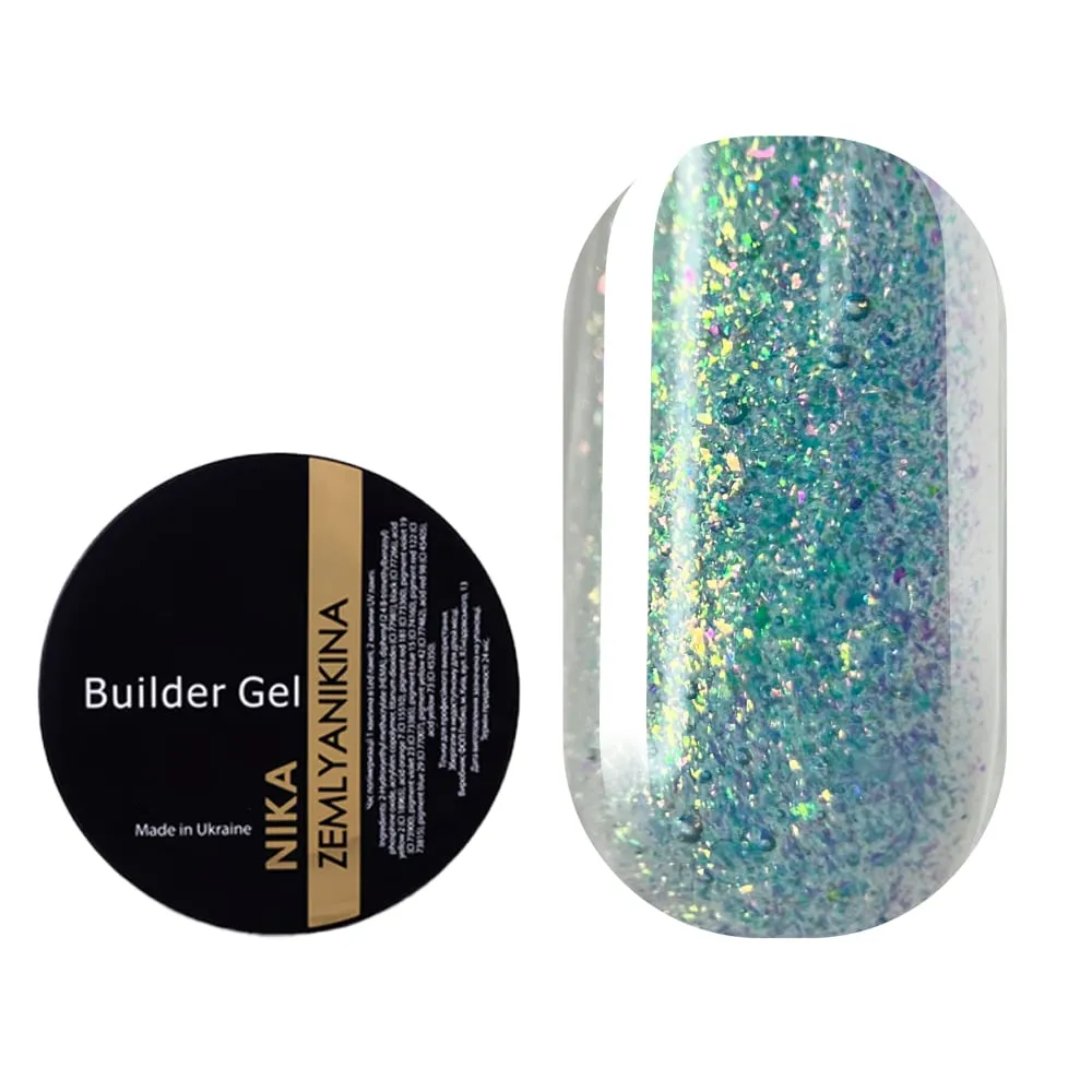 Гель для нарощування Nika Zemlyanikina Builder gel Festival №10, 15 мл