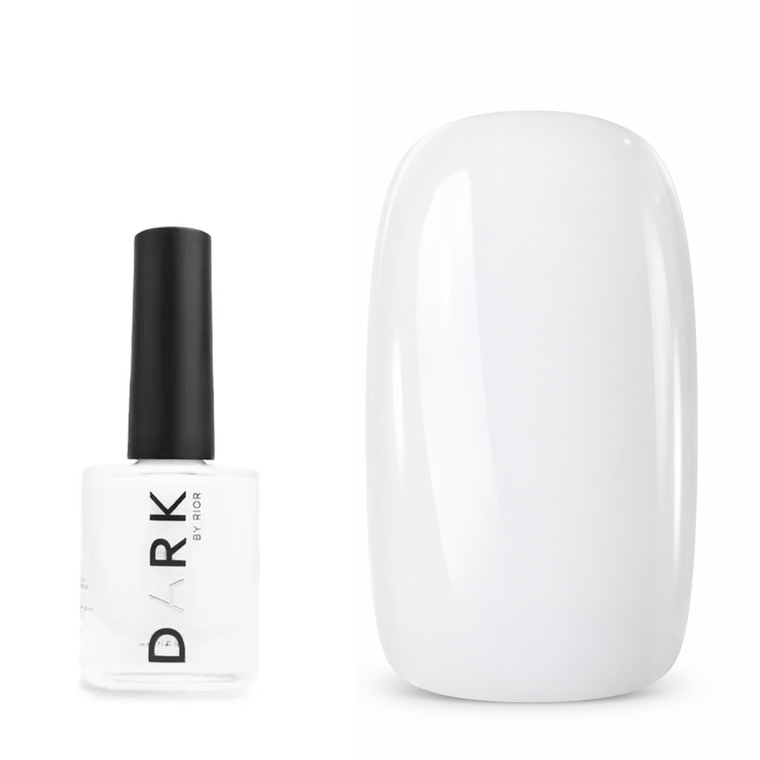 DARK Stamping polish №02, белый STICKY, 10 мл