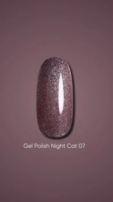 Гель-лак DARK Night Cat 07, 6 мл