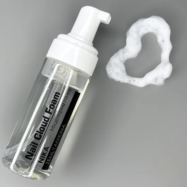 Мицелярная пенка для маникюра Nika Zemlyanikina Nail Cloud Foam, 150 мл