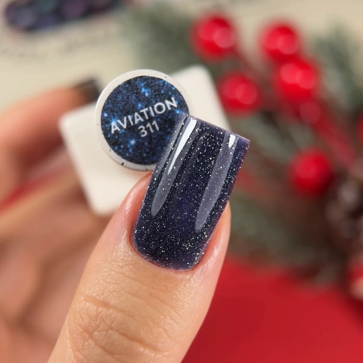 Гель-лак NAILSOFTHENIGHT Aviation—синьо-сірий №311, 10 мл