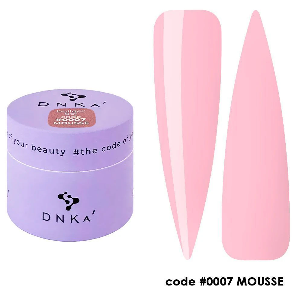 Гель DNKa Builder gel MOUSSE №7, 15 мл