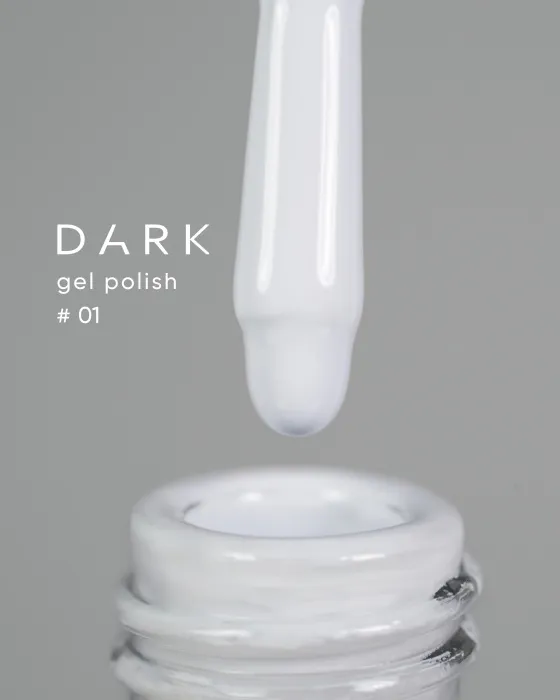 Гель-лак Dark gel polish №1, 10 мл