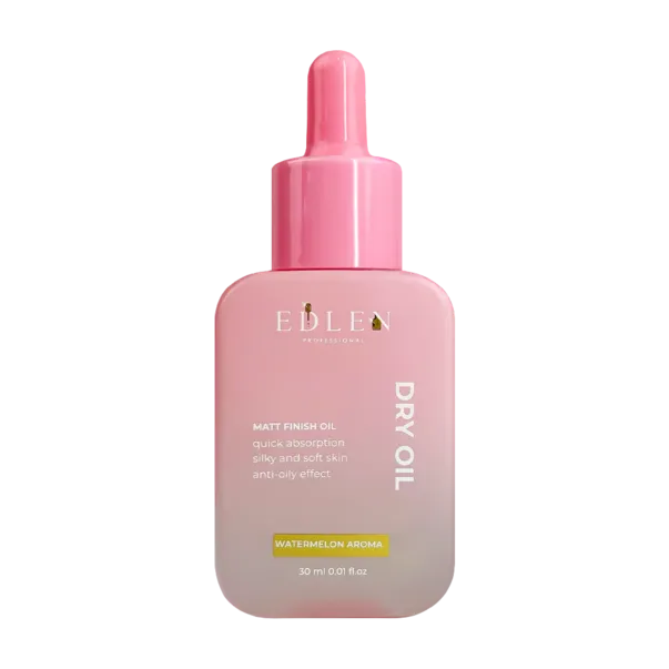 Сухое масло для кутикулы Edlen Cuticle oil, watermelon aroma, 30 мл