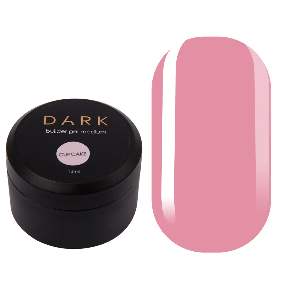 DARK Medium Gel Cupcake, 15 мл без кисті