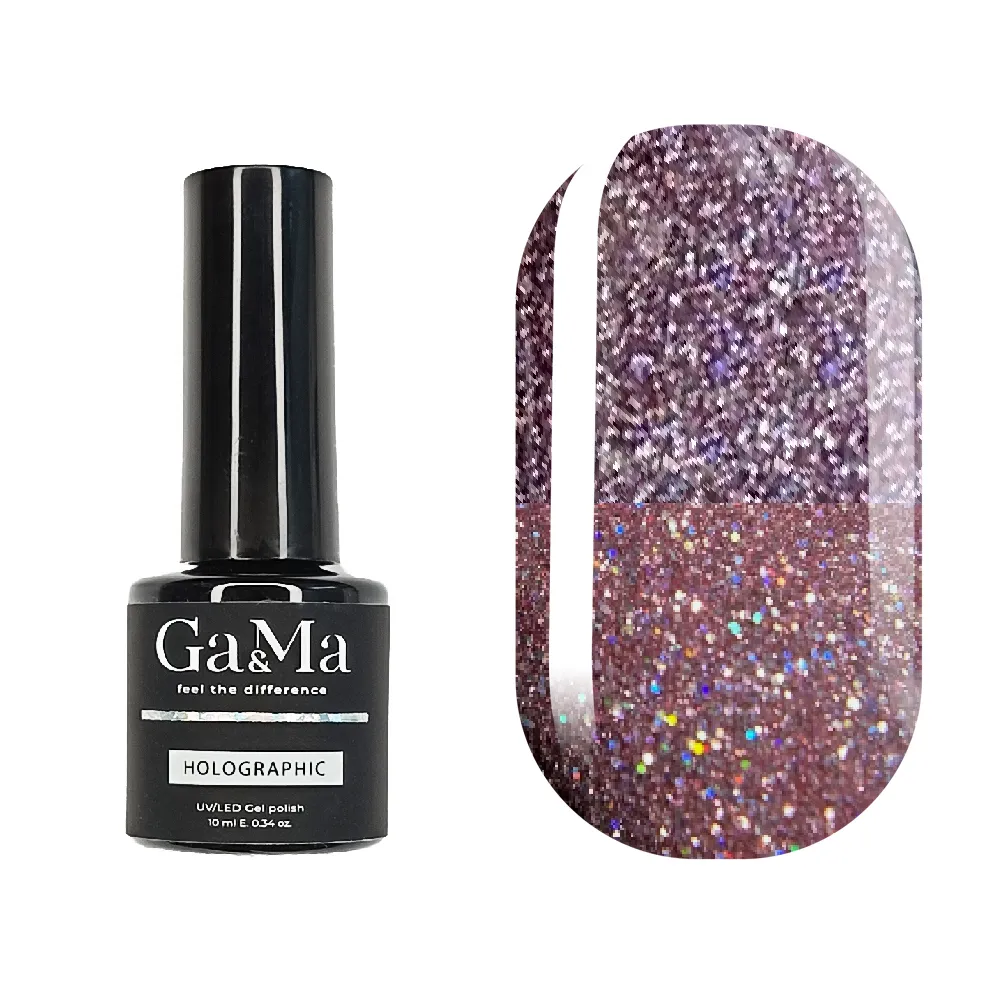 Гель-лак GÉMELY ex GA&MA Holographic №4, 10 мл