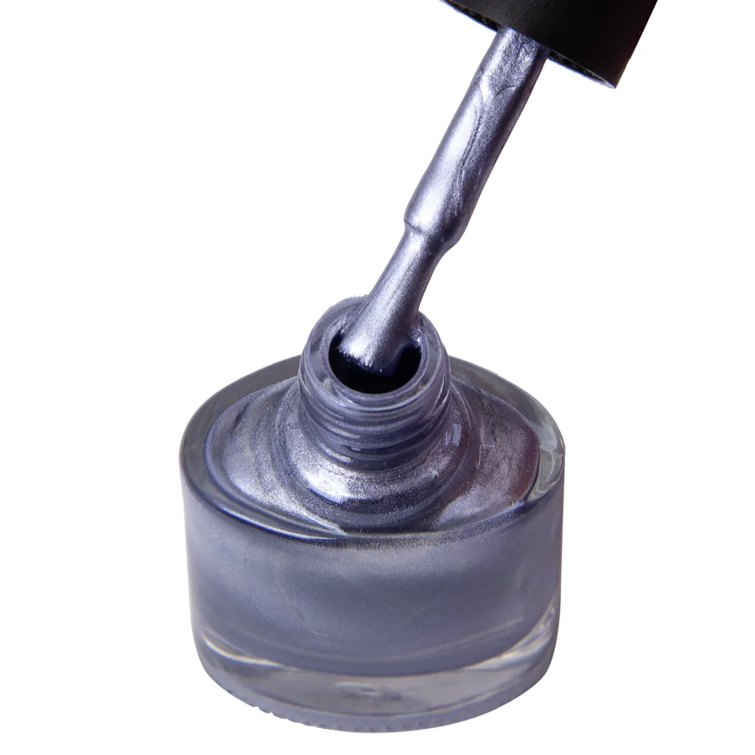 DARK Stamping polish №19, серебряно-голубой металлик, 8 мл