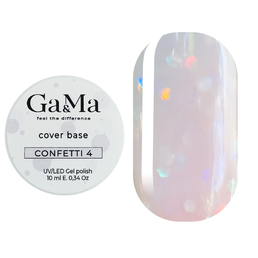 База камуфлююча GÉMELY ex GA&MA Confetti №4, 10 мл