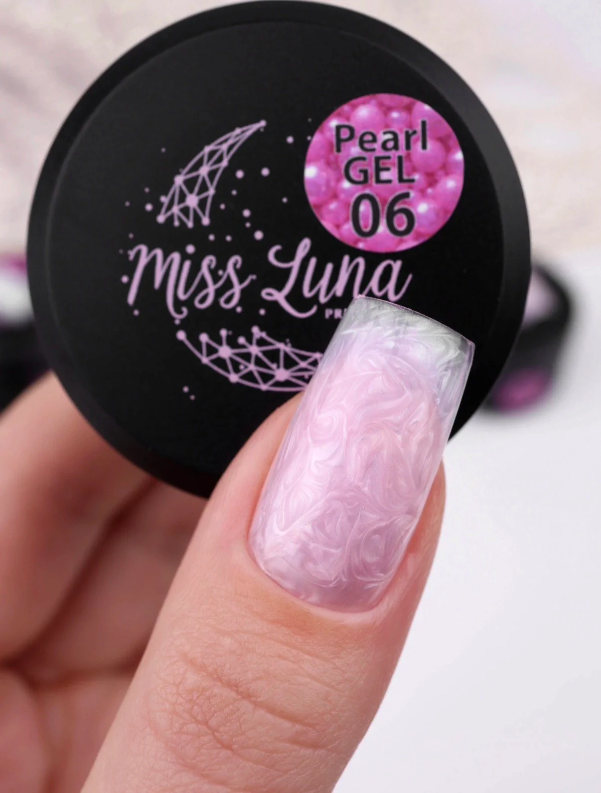 Pearl gel, Miss Luna Premium №06, 15 мл