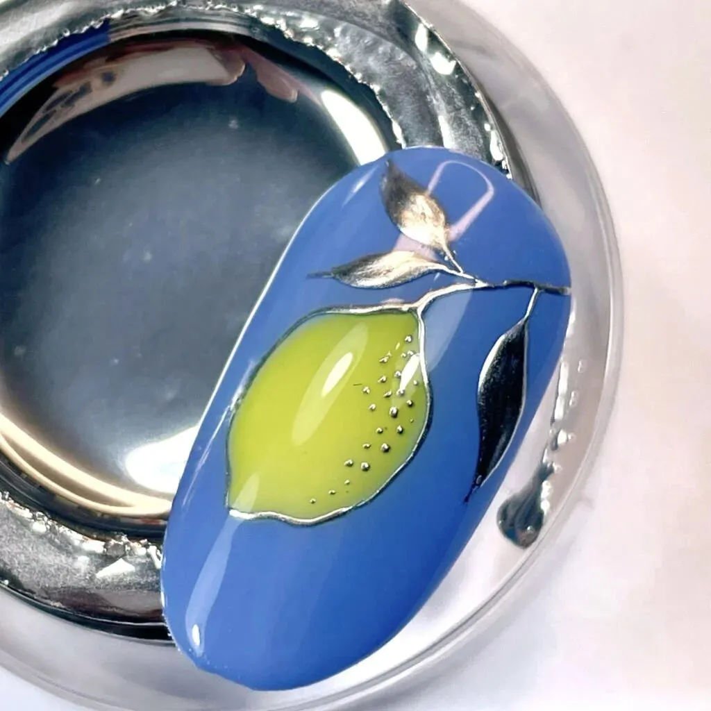 Premium Gel NAILSOFTHEDAY metallic paint, 5 мл