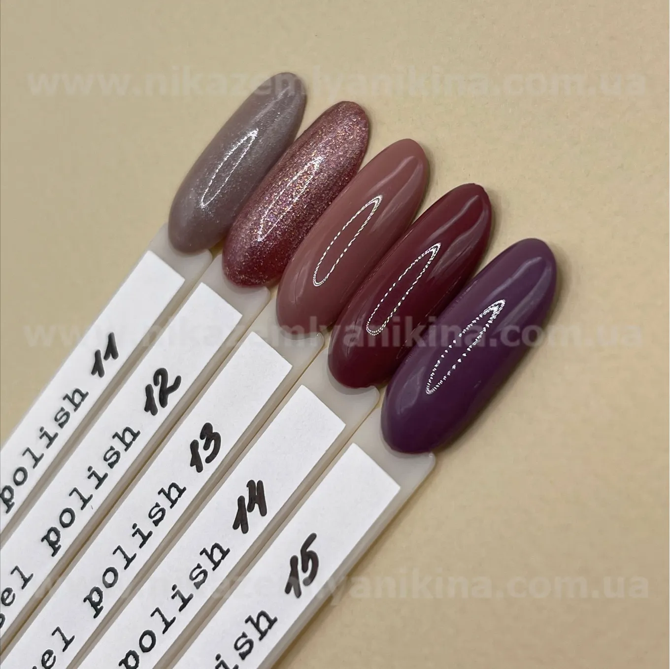 Гель-лак Nika Zemlyanikina the gel polish №015, 6 мл
