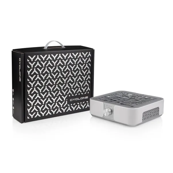 Вытяжка для маникюра и педикюра BUCOS CYCLONE X3 Silver на 72W