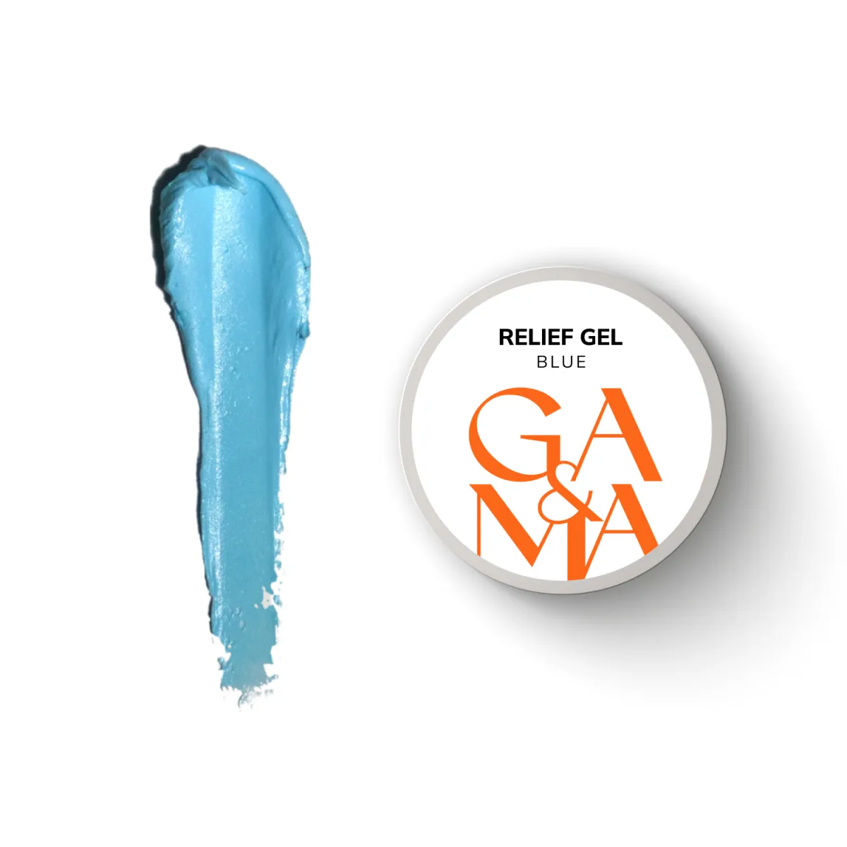 Рельєф гель GÉMELY ex GA&MA Relief Gel, Blue, 5 г