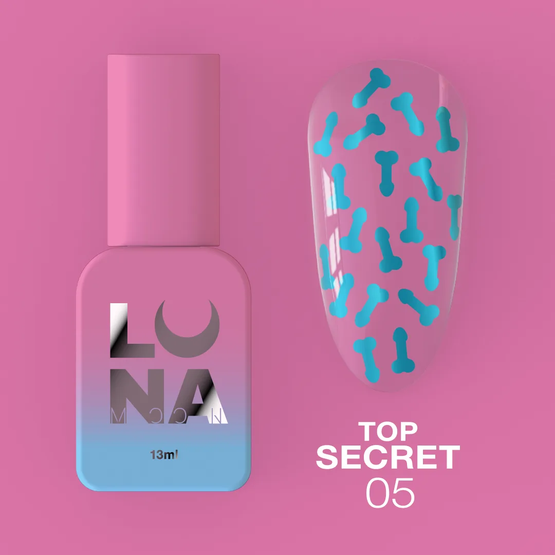 Топ для гель-лака LUNA Secret №5, 13 мл