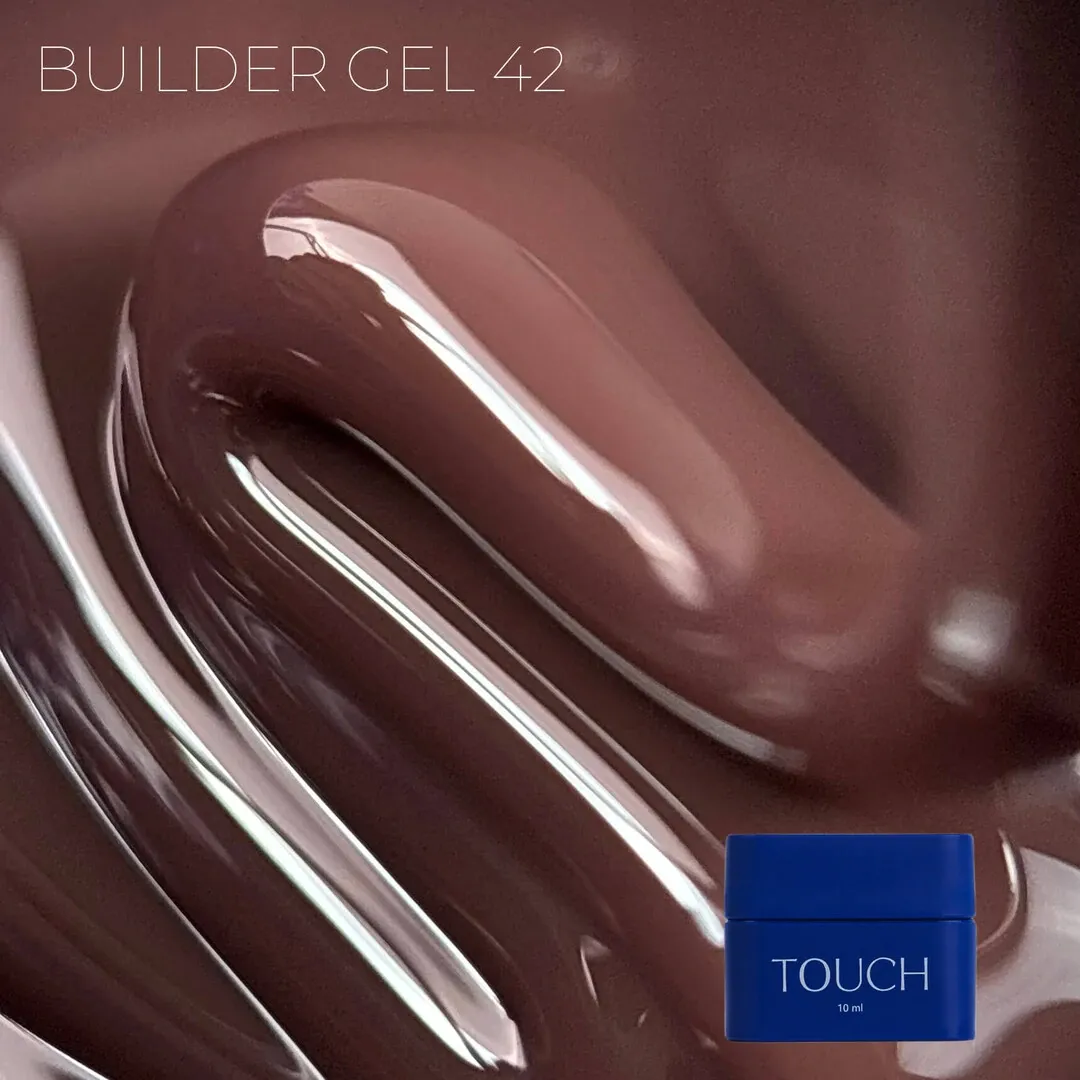 Touch Builder gel 10 мл, Brownie