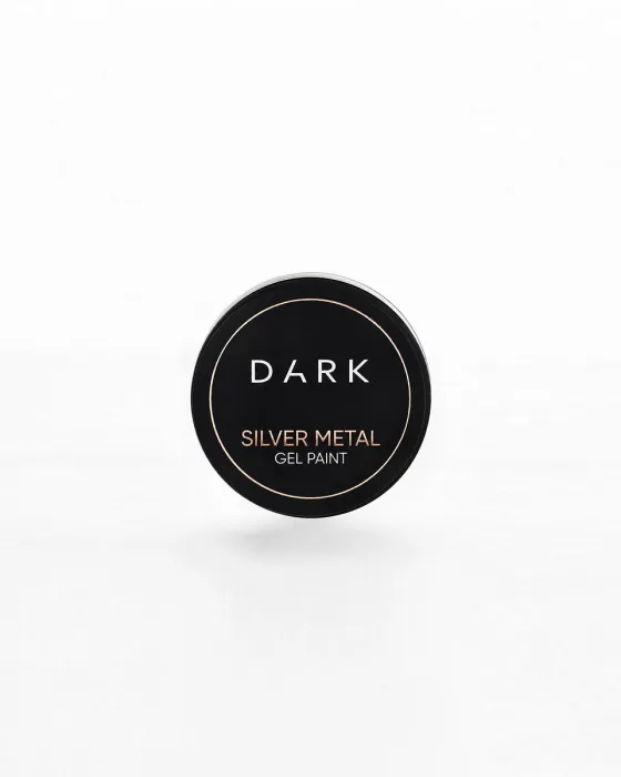 Dark Silver metal gel paint, 5 g