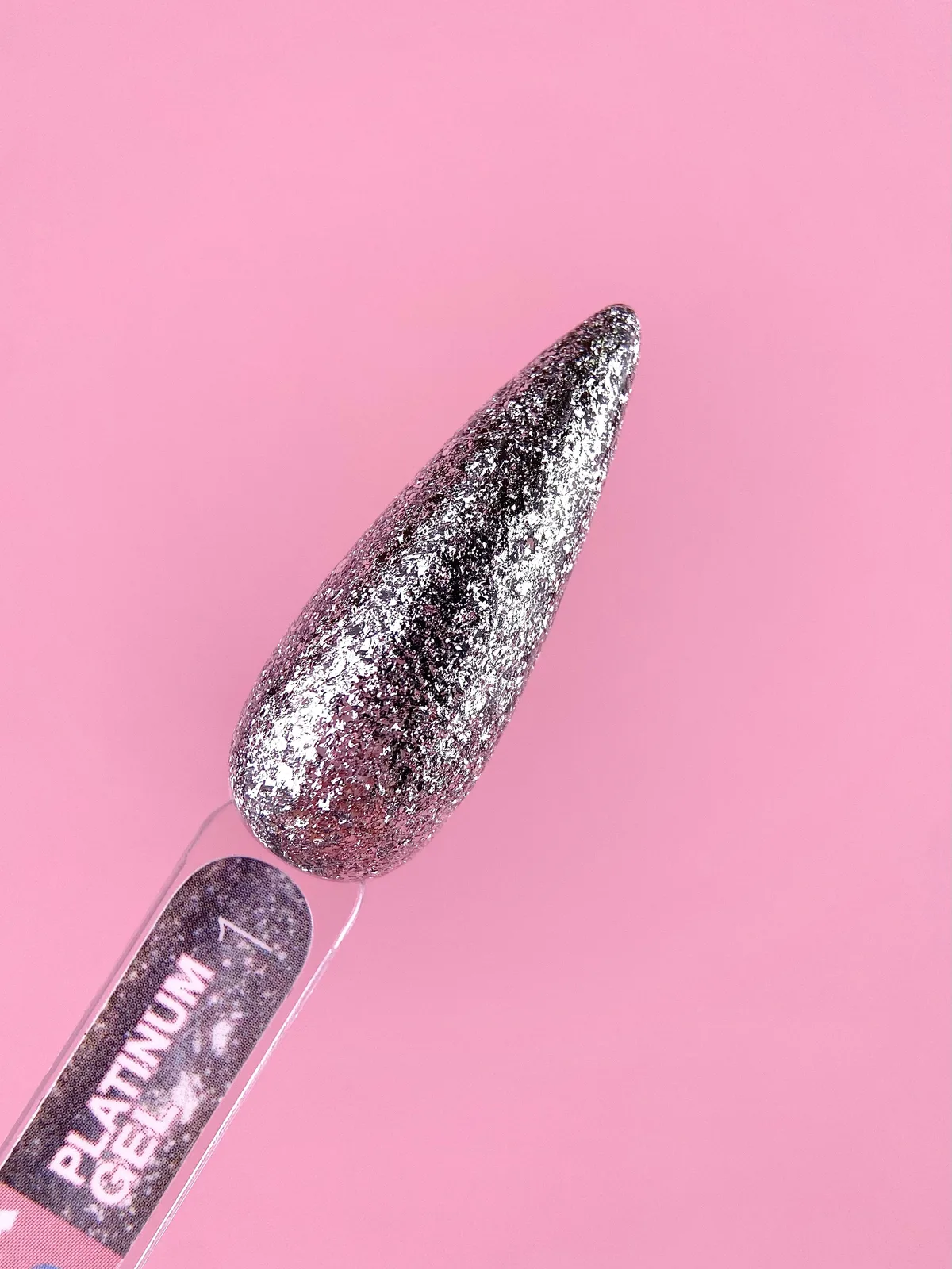 Блестки для ногтей LUNA Platinum Gel №1, 5 мл