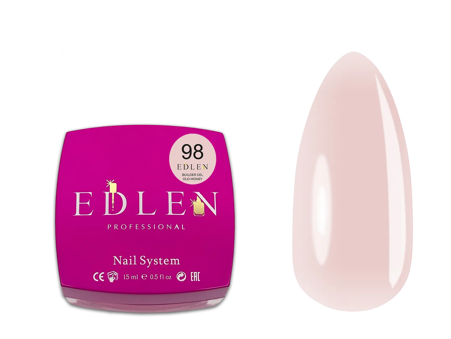 Edlen Builder Gel Old money №98, 15 мл