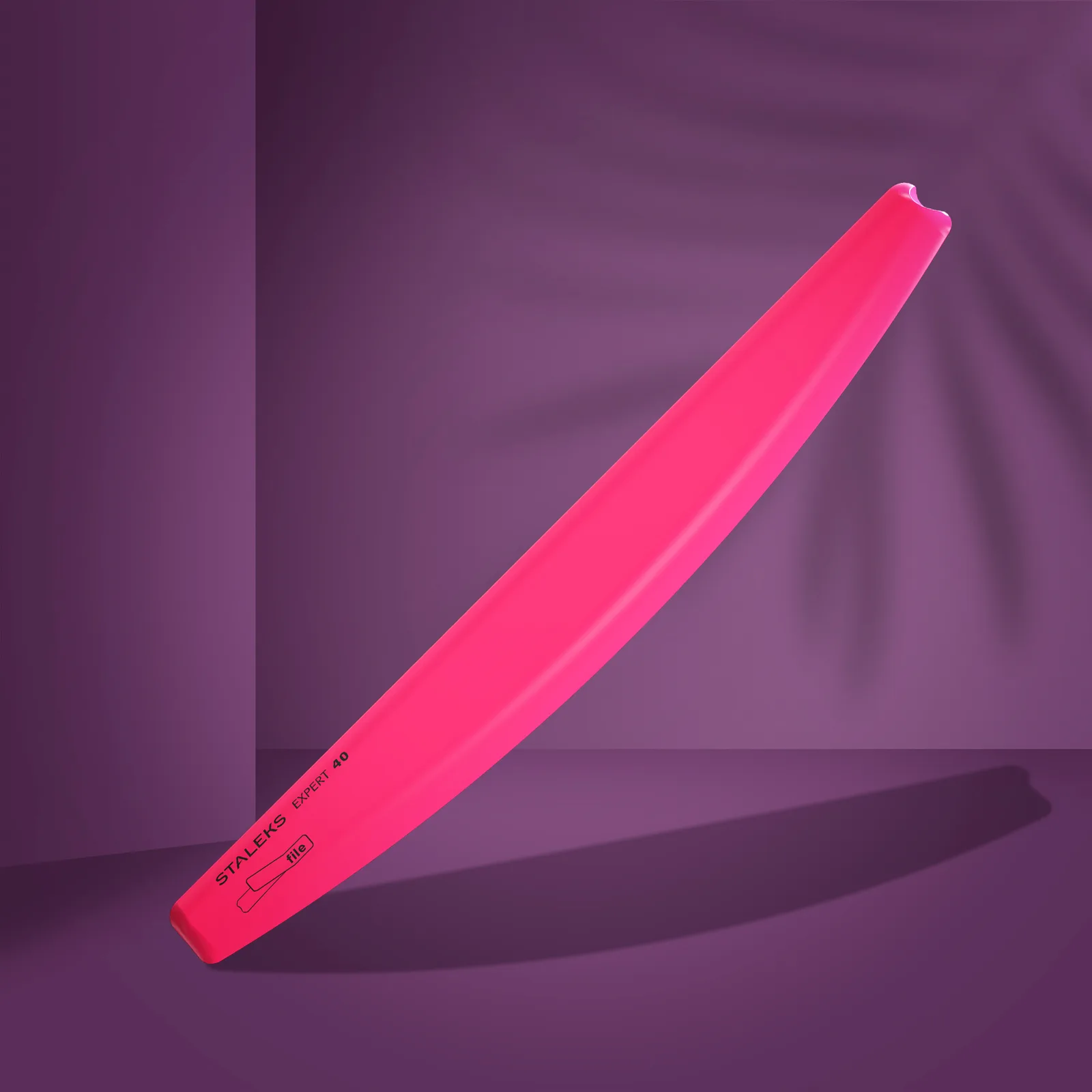 Основа пластиковая скошеная полумесяц Staleks Expert 40