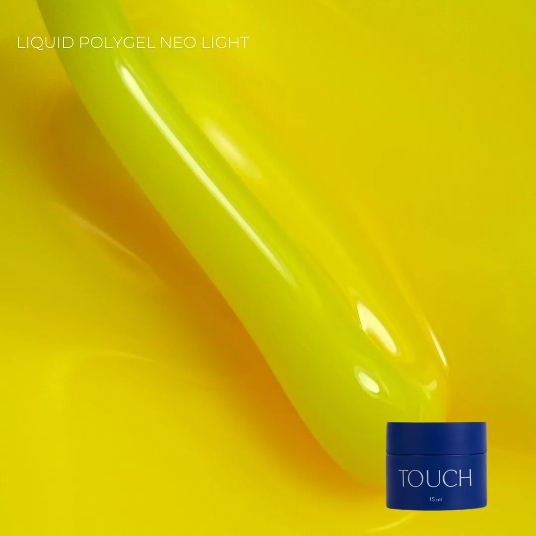 Полигель Touch Neon liquid polygel Neo Light, 15 мл