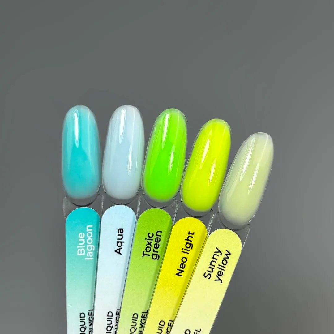 Полигель Touch Neon liquid polygel Neo Light, 15 мл