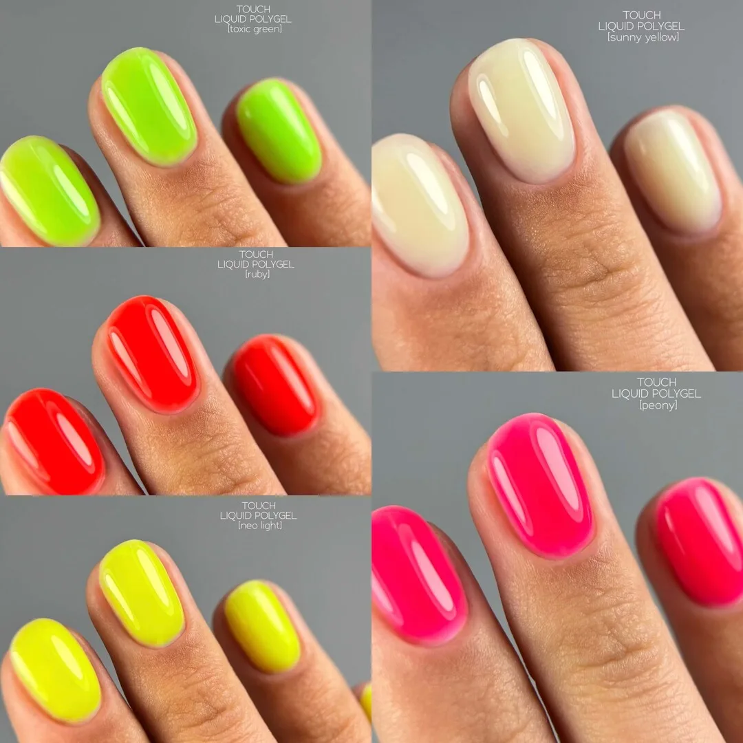 Полигель Touch Neon liquid polygel Neo Light, 15 мл