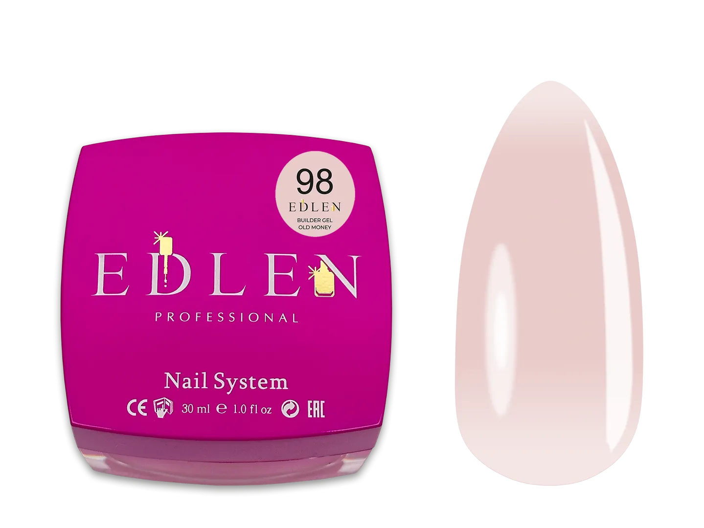 Edlen Builder Gel Old money №98, 30 мл