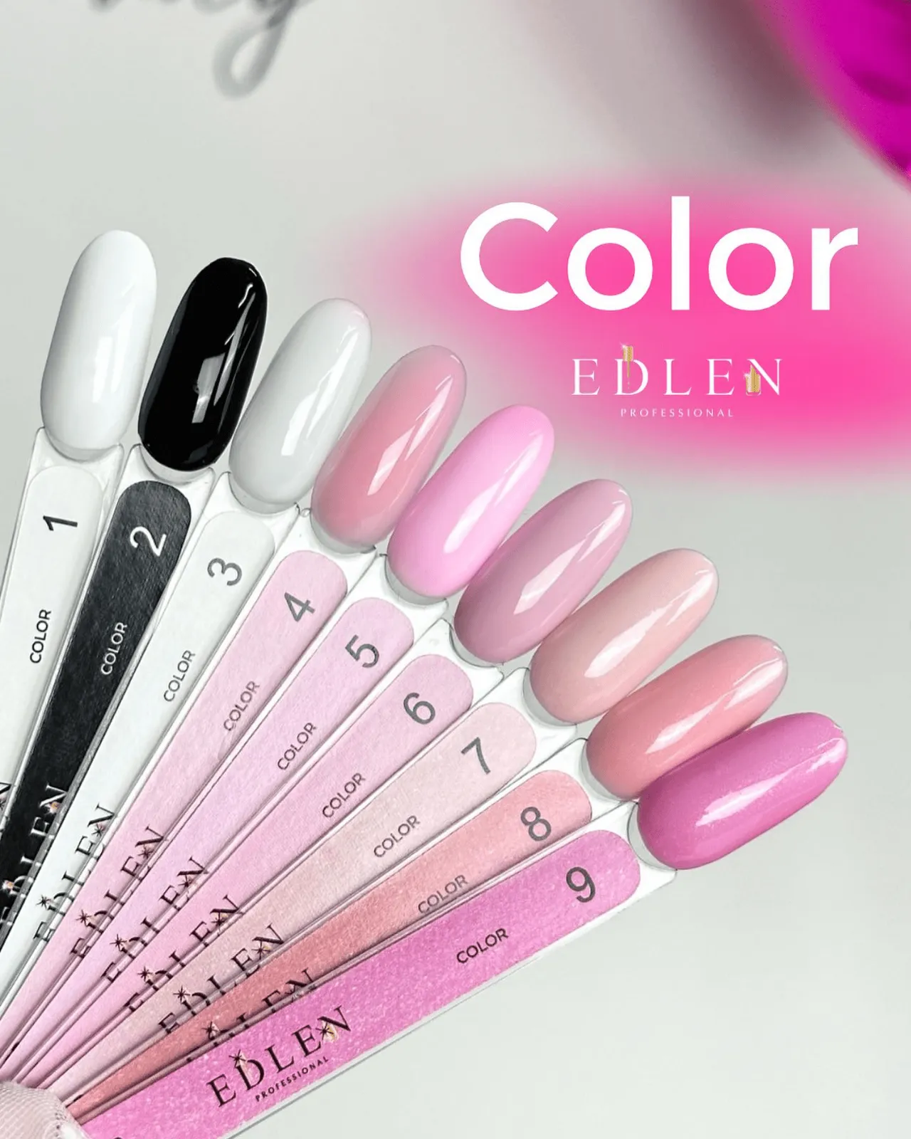 Гель-лак Edlen Color №3, 9 мл
