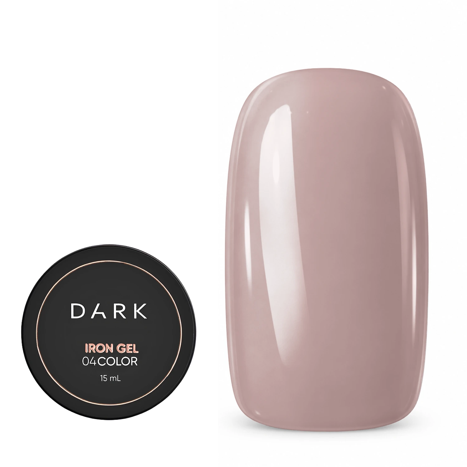 Гель DARK Iron gel №4, 15 мл