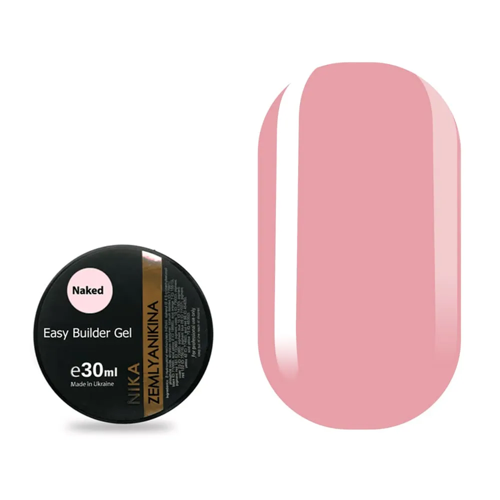 Моделирующий гель Nika Zemlyanikina Easy gel Naked, 30 мл