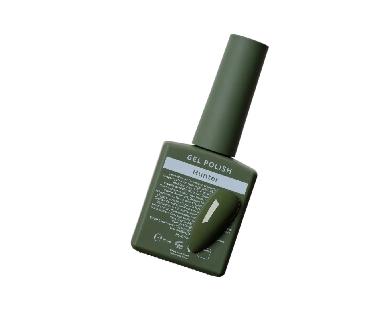 Гель-лак HEYLOVE gel polish, Hunter, 15 мл