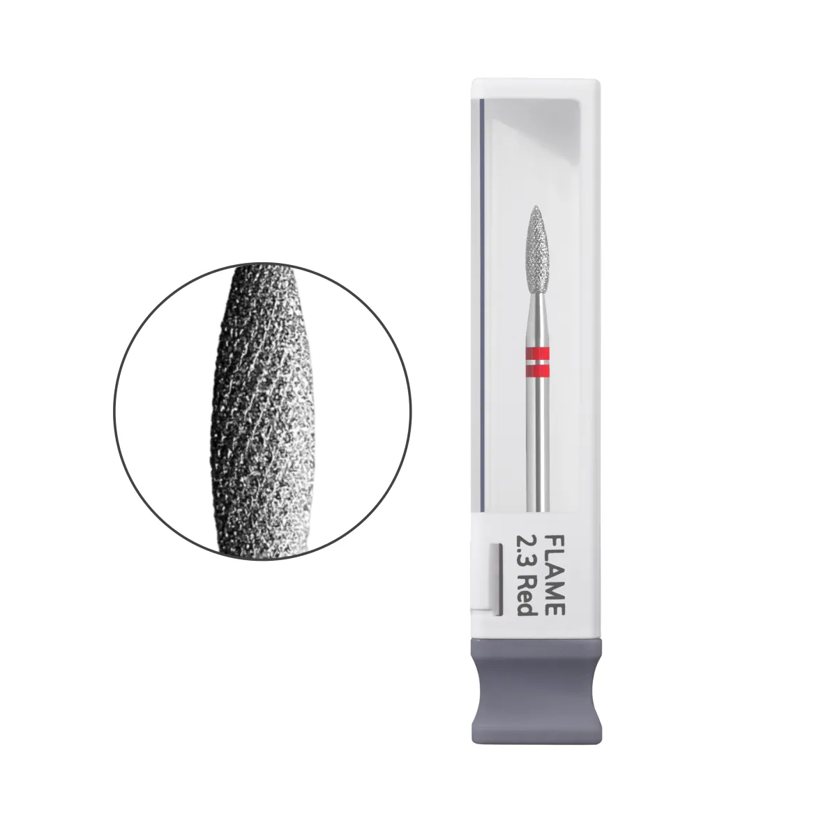 Фреза алмазна GÉMELY ex GA&MA Cutter CARBIDE PRO Flame (2.3 Red)