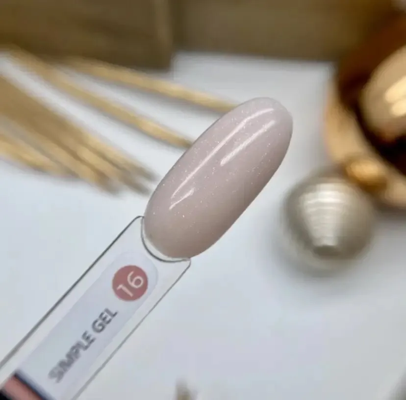 Гель GÉMELY ex GA&MA Simple gel №16 маршмелоу, 30 мл