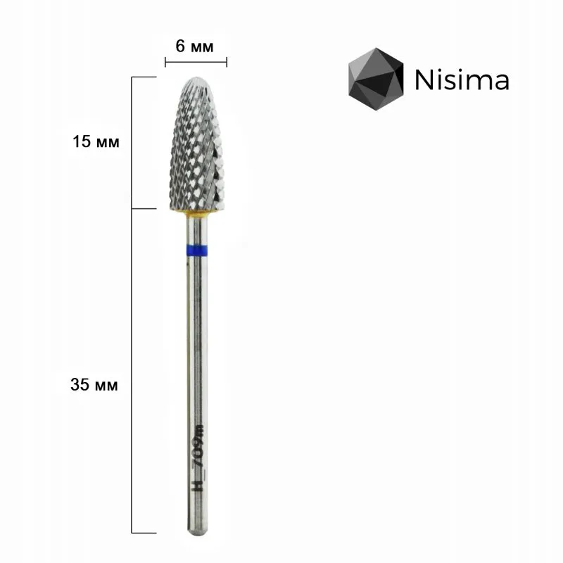 Насадка NISIMA твердосплав кукурудза H_709mK