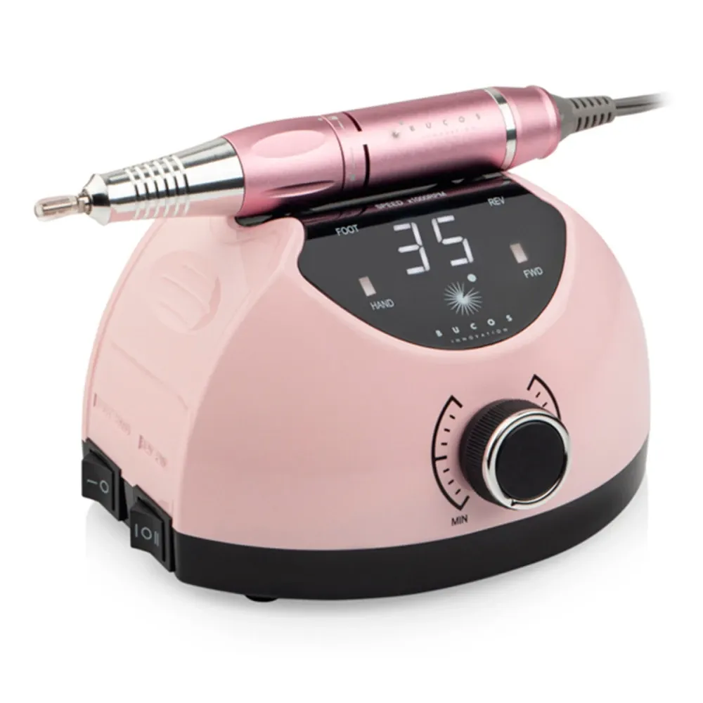 Фрезер BUCOS Nail Drill X4 Pro Smooth Pink (65W/35000 об.)