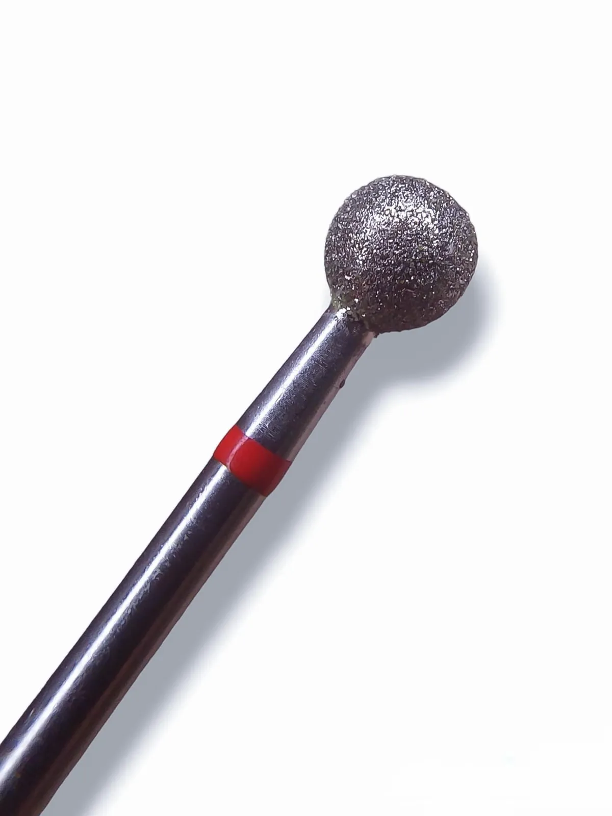 Фреза алмазная STRONG NAIL BITS шар  красная 0,50 см