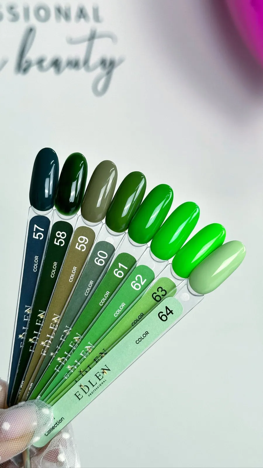 Гель-лак Edlen Color №58, 9 мл