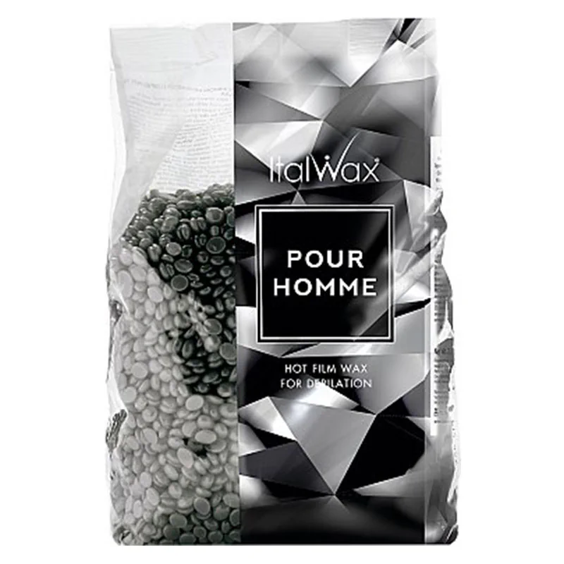 Віск у гранулах ItalWax «SILVER» (для чоловіків), 1кг