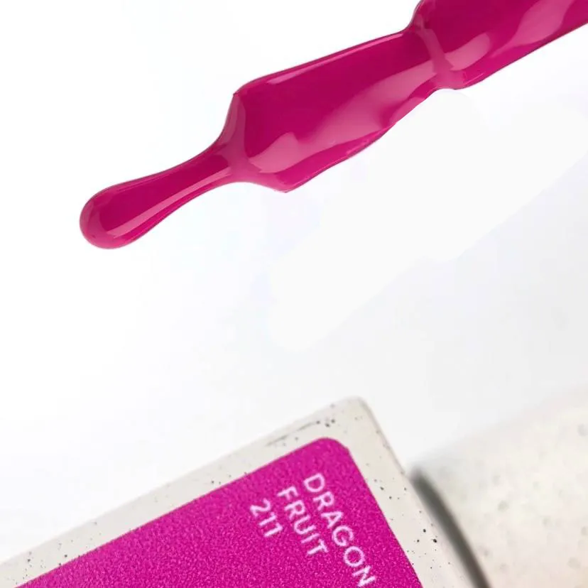 гель-лак NAILSOFTHEDAY Dragonfruit-211  — пурпурно-рожевий, 10 мл