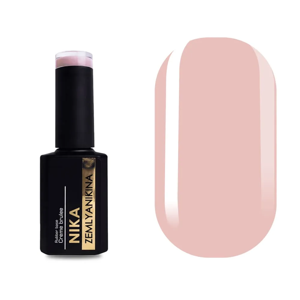 Каучукова база Nika Zemlyanikina Rubber base Creme brulee, 15 мл